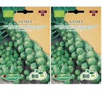 Germisem Biologico Sanda Semi di Cavoletti di Bruxelles 2 g (Confezione da 2)