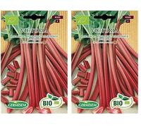 Germisem Biologico Victoria Rabarbaro 10 Semi (Confezione da 2)