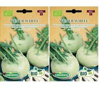 Germisem Biologico Wener White Semi di Cavolo Rapa 1 g (Confezione da 2)