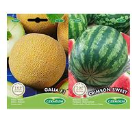 Germisem Galia F1 Semi di Melone 0.5 g & Crimson Sweet Semi di Anguria 3 g