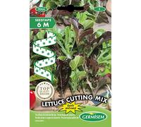 Germisem Lettuce Cutting Mix Semi di Ravanello su Nastro da 6 m