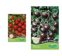 Germisem Red Cherry Semi di Pomodoro 1 g & Black Cherry Pomodoro 20 Semi