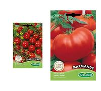Germisem Red Cherry Semi di Pomodoro 1 g & Marmande Semi di Pomodoro 2 g