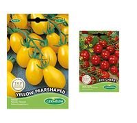 Germisem Yellow Pearshaped Semi di Pomodoro 0.5 g & Red Cherry Semi di Pomodoro 1 g