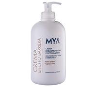 GERMO Mya - Crema Dermoprotettiva Mani, Effetto Barriera, Resistente all'Acqua, senza Parabeni, senza Alcool e senza Fragranze, Flacone Dosatore da 500 Millilitri