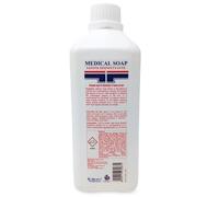 GERMO - Medical soap, sapone disinfettante, flacone da 0,5 l, 36629