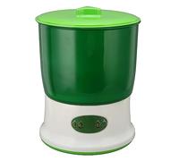 Germogliatore di Semi, Kit di Germogli di Semi, Macchina per Germogli di Soia Grande capacità per Uso Alimentare Alta Sicurezza Spruzzatore a 360 Gradi Kit per la Coltivazione di (Spina UE 220V)