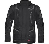 Germot Allround Giacca tessile da motocicletta impermeabile, nero, Taglia 10XL