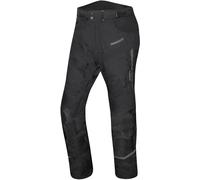 Germot Allround pantaloni tessili da moto impermeabili, nero, taglia 24 per maschi