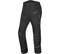 Germot Allround pantaloni tessili da moto impermeabili, nero, Taglia 31