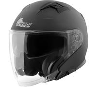 Germot GM 670, casco aperto S male Nero Opaco