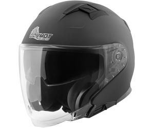 Germot GM 670 Casco Jet, nero, taglia XL per maschi