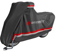 Germot Premium Copertura per moto, nero, taglia 2XL per maschi