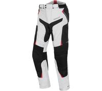 Germot X-Air Evo Pro, pantaloni tessili donne impermeabili 38 female Grigio Chiaro/Nero/Rosso