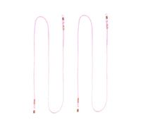 GERNEO® - Parigi - cinturino per occhiali in tessuto- cordino unisex extra lungo per occhiali da sole e da lettura - vari colori - porta rame (rosa)