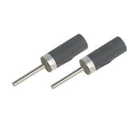 GErnie 2 pezzi 180-7000 carta vetrata cilindrica con testa di rettifica da 3,0 mm, manici utilizzati for lucidare e rettificare utensili nella produzione gioielli