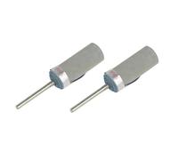 GErnie 2 pezzi 180-7000 carta vetrata cilindrica con testa di rettifica da,35 mm, manici utilizzati for lucidare e rettificare utensili nella produzione gioielli