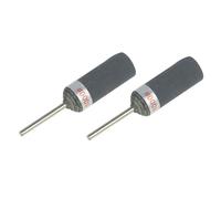 GErnie 2 pezzi 180-7000 carta vetrata cilindrica con testa di rettifica da,35 mm, manici utilizzati for lucidare e rettificare utensili nella produzione gioielli