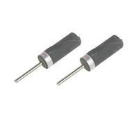 GErnie 2 pezzi 180-7000 carta vetrata cilindrica con testa di rettifica da,35 mm, manici utilizzati for lucidare e rettificare utensili nella produzione gioielli