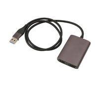 gernie Adattatore da USB C a HDMI, 1080P 60Hz Doppia Porta USB Tipo C a HDMI Adattatore Plug And Play Convertitore Adattatore AV Multiporta Digitale in Alluminio con modalità Mirroring