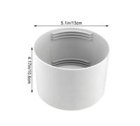 GeRnie Connettore di scarico del condizionatore d'aria portatile da 13/15 cm, adattatore for giunto del tubo filettato dell'interfaccia del condizionatore d'aria for ufficio domestico(13CM)