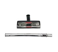 GeRnie Extension Tube Floor Nozzle Adjustable Wand Handle Carpet Brush Extension Rod Tube Stainless Steel 35mm Vacuum Cleaner