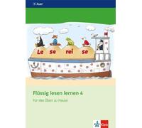 Gero Tacke Flüssig lesen lernen 4. Für das Üben zu Hause: Arbeitshef (Tascabile)