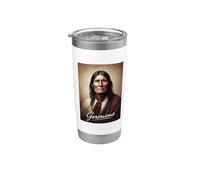 Geronimo Apache American Native Pride Bicchiere termico in acciaio inox doppia parete