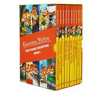 Geronimo Stilton 10 Book Collection (Series 5) Box Set (My Name is Stilton, Geronimo Stilton, It's Halloween, You Fraidy Mouse, The Mysterious Cheese ... Valentine, The Karate Mouse, I Am Not...etc)