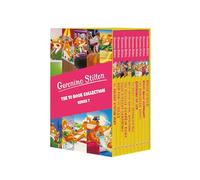 Geronimo Stilton Series 7 Children Book Collection 10 Books Box Set (Golden Statue Plot, Run for the Hills.... & 5 More)
