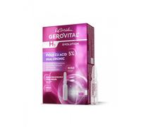 Gerovital Fiale con Acido Ialuronico al 5%, Siero antirughe 20 ml