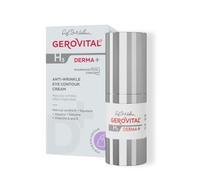 Gerovital H3 Derma+ Crema Antirughe Contorno Occhi Dermatocosmetica | Riduce Rughe, Borse e Occhiaie | Idratante, Liftante, con Haloxyl e Vitamine, 15 ml