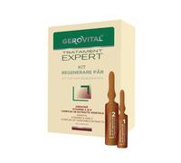 Gerovital Kit Rigenerazione Capelli con Cheratina - Fiale Fortificanti