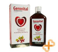 GEROVITAL Liquido Orale 500 Ml Integratore Alimentare Per La Salute Del Cuore