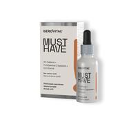 Gerovital Must Have Siero Contorno Occhi con 3% Caffeina e Vitamina C,