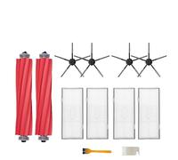 GeRRiT Adatto for accessori for spazzatrici G10 G10S G10S Pro Spazzola principale Spazzola for bordi Sacchetto for la polvere con filtro in tessuto cantone di Durapur (Color : 12 piece set)