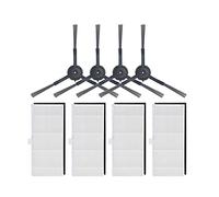 GeRRiT Adatto for sacchetti for la polvere S9 Colletion Cleaner Mop Spazzole laterali Set di accessori Parti for aspirapolvere robot S9 cantone di Durapur (Color : White)