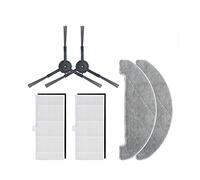 GeRRiT Adatto for sacchetti for la polvere S9 Colletion Cleaner Mop Spazzole laterali Set di accessori Parti for aspirapolvere robot S9 cantone di Durapur (Color : Yellow)