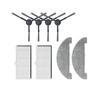 GeRRiT Adatto for sacchetti for la polvere S9 Colletion Cleaner Mop Spazzole laterali Set di accessori Parti for aspirapolvere robot S9 cantone di Durapur (Color : Verde)