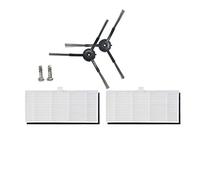 GeRRiT Adatto for sacchetti for la polvere S9 Colletion Cleaner Mop Spazzole laterali Set di accessori Parti for aspirapolvere robot S9 cantone di Durapur (Color : Rosa)