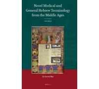 Gerrit Bos Novel Medical and General Hebrew Terminology from (Copertina rigida)