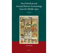 Gerrit Bos Novel Medical and General Hebrew Terminology from (Copertina rigida)