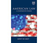 Gerrit De Geest American Law (Tascabile)