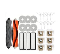 GeRRiT For 1S B101CN B116 X10 + Accessori L10s Ultra / S10 Pro Spazzola laterale principale Filtro Hepa Parti del sacchetto for la polvere del mop cantone di Durapur (Color : 26PCS)