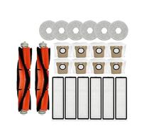 GeRRiT For 1S B101CN B116 X10 + Accessori L10s Ultra / S10 Pro Spazzola laterale principale Filtro Hepa Parti del sacchetto for la polvere del mop cantone di Durapur (Color : 22PCS)