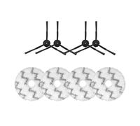 GeRRiT For EVA Autopulente Svuotamento Robot Aspirapolvere/SDJ06RM Aspirapolvere Sacchetto di Polvere Mop Stracci Filtro Hepa Spazzola Laterale Parti cantone di Durapur (Color : Set19)