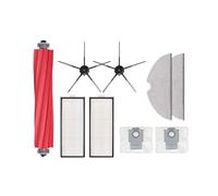 GeRRiT For Q7 Max,Q7 Max+,Q7 Plus,T8 Filtro Hepa Robot Aspirapolvere Pezzi di ricambio Spazzola laterale principale Sacchetto for la polvere cantone di Durapur (Color : 9pcs-01)