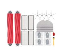 GeRRiT For Q7 Max,Q7 Max+,Q7 Plus,T8 Filtro Hepa Robot Aspirapolvere Pezzi di ricambio Spazzola laterale principale Sacchetto for la polvere cantone di Durapur (Color : 20pcs)