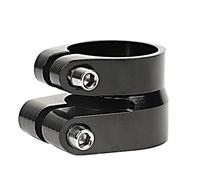 GeRRiT Morsetto reggisella per bicicletta 31,6 mm / 34,9 mm, Lega di alluminio a doppio strato a sgancio rapido, MTB e bici da strada, Accessori per ciclismo