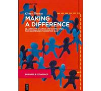 Gerry Brown Making a Difference (Copertina rigida)